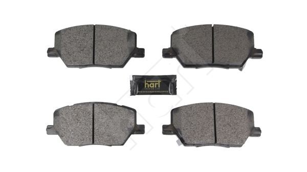 HART Bromsbelägg 261 759 261 759 HART bromsbeläggsats FIAT SEDICI