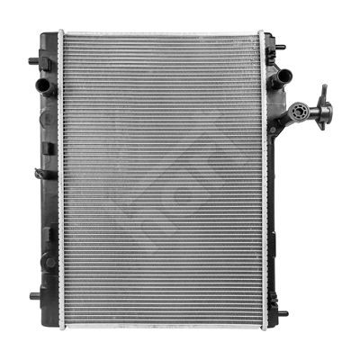 HART Kühler, Motorkühlung 646 593 Wasserkühler HART Porsche CAYENNE 646 593