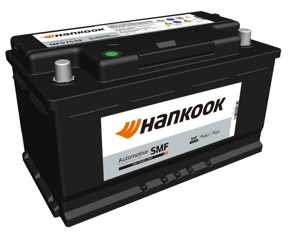 Hankook Starterbatteri MF57539 MF57539 Startbatteri PORSCHE 928 Hankook