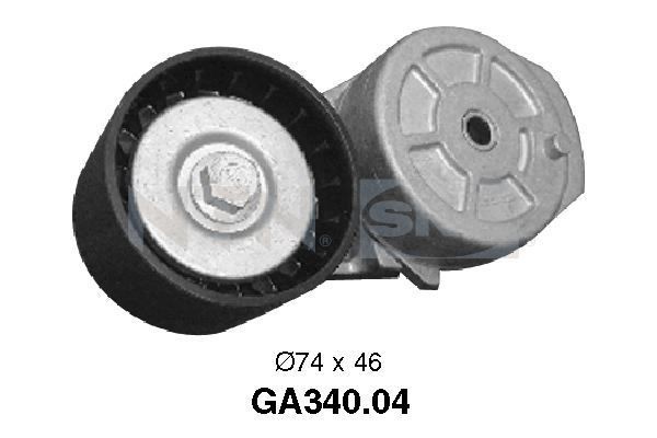 SNR Napinák rebrovaného klinového remeňa GA340.04 GA340.04 Napínacie rameno MITSUBISHI L300 / DELICA SNR