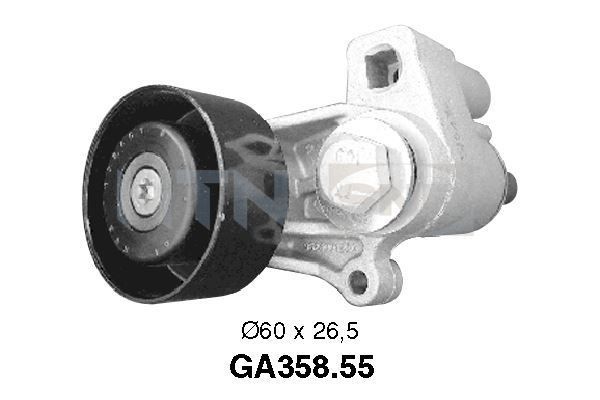 SNR Spannrolle, Keilrippenriemen GA358.55 GA358.55 SNR Spannrolle ZX Kombi (N2) Kosten