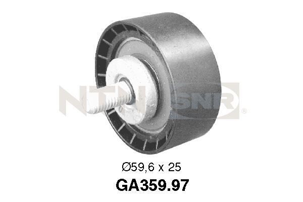 SNR Galoppino guidacinghia, cinghia Poly-V GA359.97 GA359.97 costo Galoppino PEUGEOT BOXER SNR