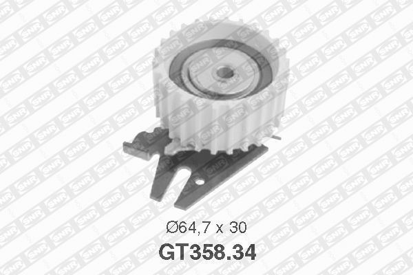 SNR Spännrulle för kamrem GT358.34 GT358.34 SNR spännrulle för kamrem Fiat MULTIPLA