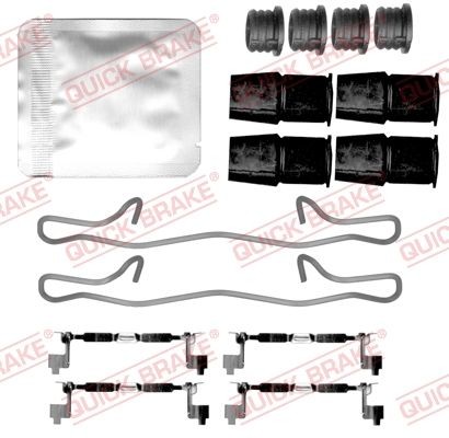 QUICK BRAKE Monteringssats, bromsbelägg 109-0155 QUICK BRAKE 109-0155 monteringssats, bromsbelägg Volvo XC60 2 pris