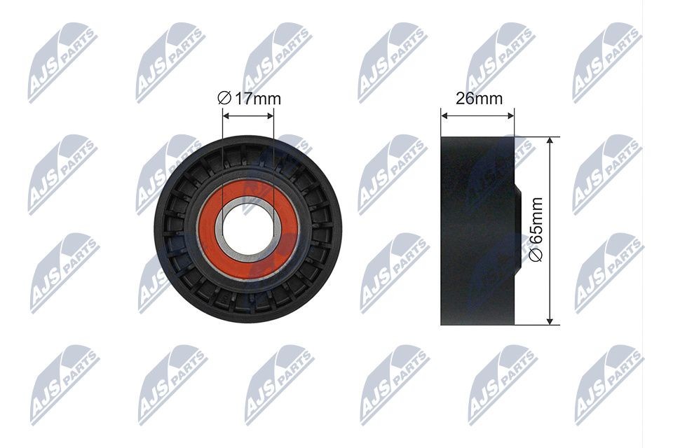 NTY Tensioner pulley RNK-ME-065 RNK-ME-065 NTY tensioner pulley for MERCEDES-BENZ VIANO