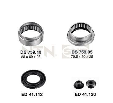 SNR Lagring, akselskaft KS559.05 KS559.05 Traversforing SNR JEEP GRAND CHEROKEE