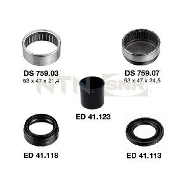 SNR Έδραση, σώμα άξονα KS559.06 KS559.06 Έδραση σώμα άξονα SNR OPEL VECTRA