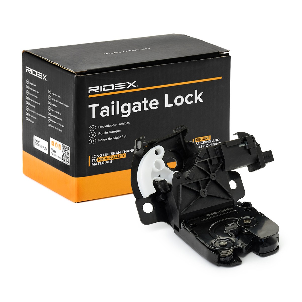 RIDEX Achterklepslot 1362T0077 Audi A3 Kofferbak slot RIDEX 1362T0077