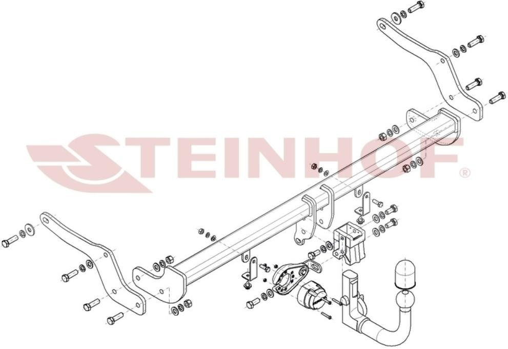 STEINHOF Piekabes āķis D-087 STEINHOF D-087 Piekabes āķi Lodgy (JS_) cena