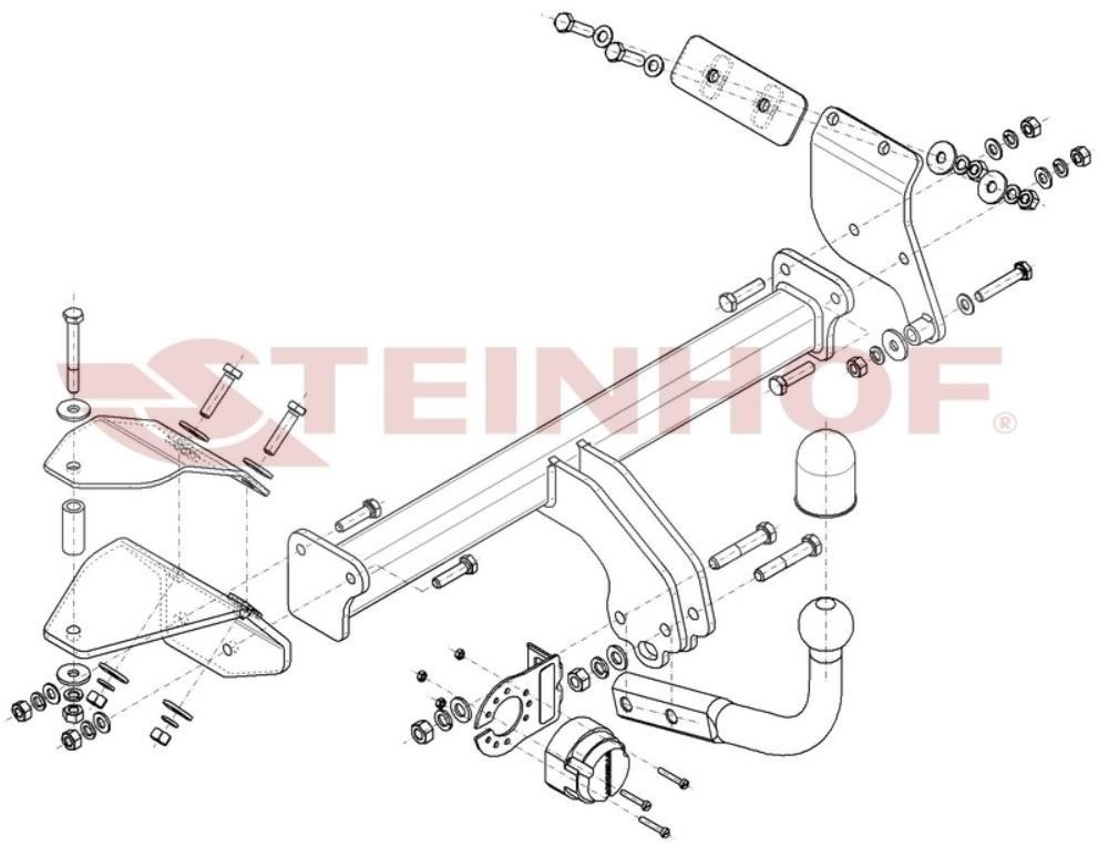 STEINHOF Anhängerkupplung S-432 S-432 STEINHOF Suzuki Swift 3 Anhängerkupplung kaufen
