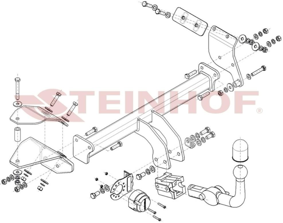 STEINHOF Hengerfeste S-433 STEINHOF Hengerfeste SUZUKI S-433