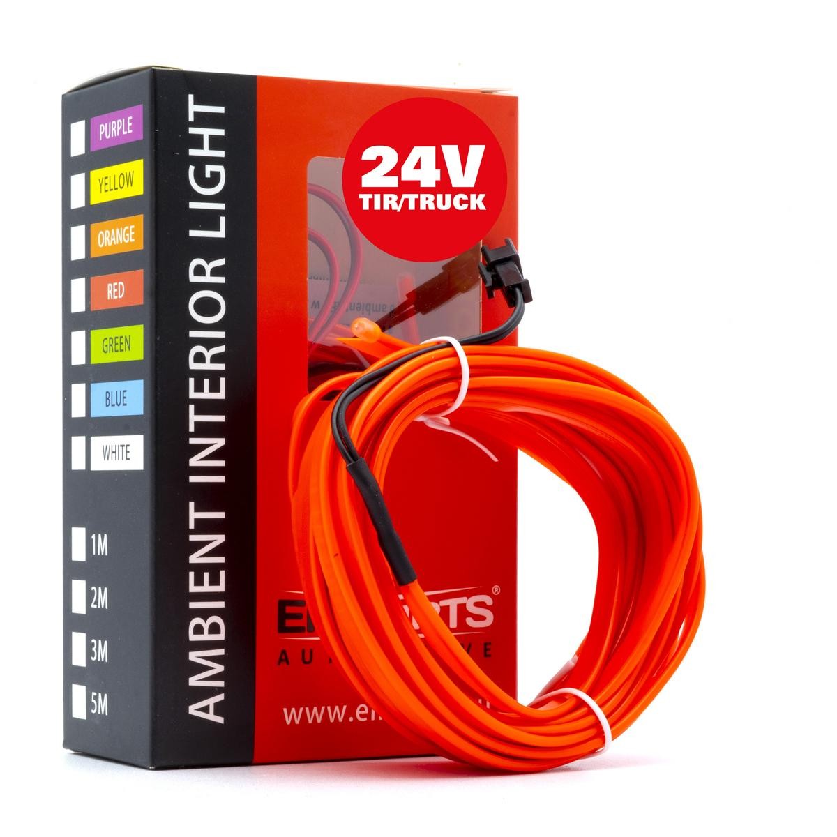 EINPARTS Luz do habitáculo EPAL5M RED 24V EINPARTS EPAL5M RED 24V Luz do habitáculo