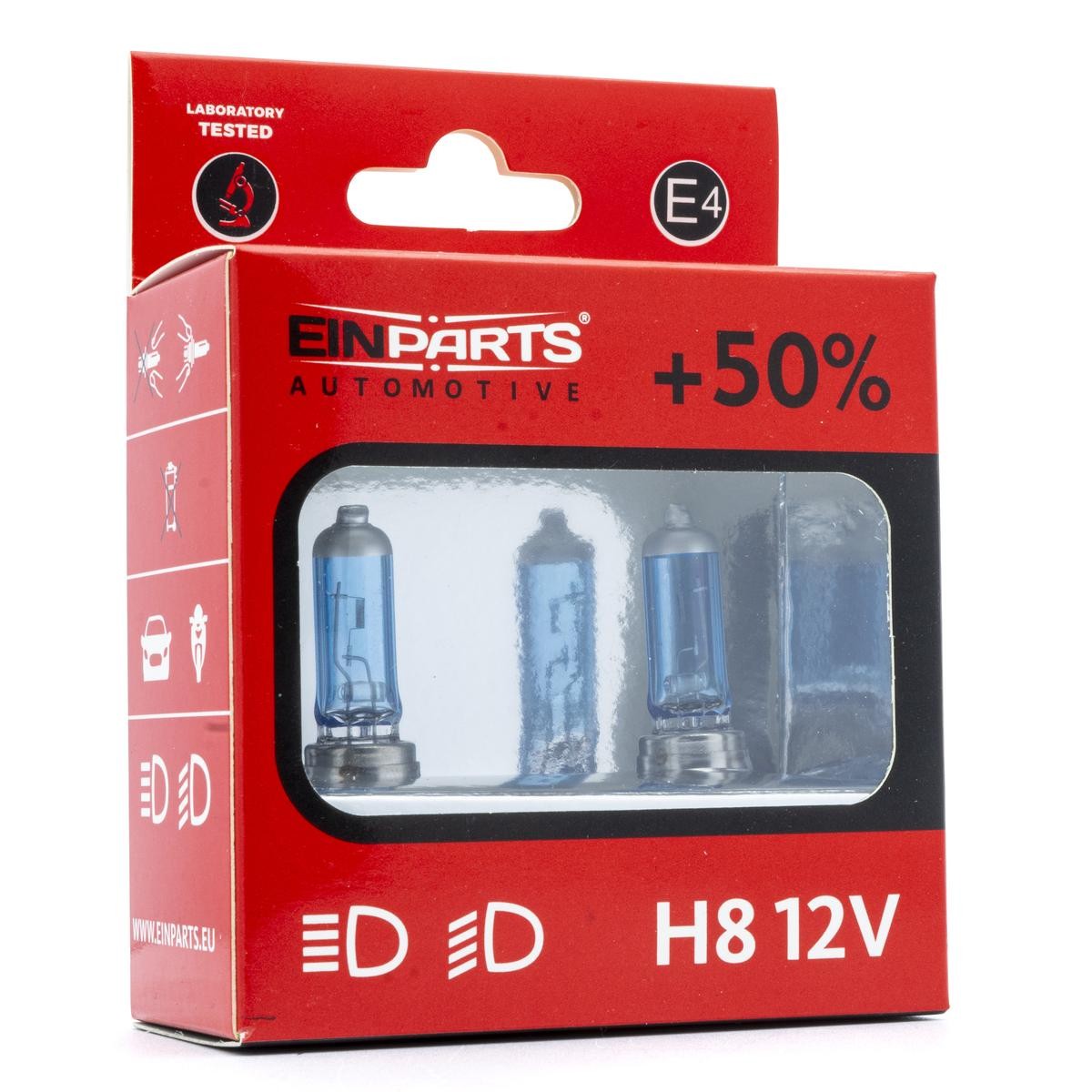 EINPARTS Lâmpada, farol de longo alcance EPB23K EINPARTS +50% EPB23K Lâmpadas Honda CR-V IV 2024