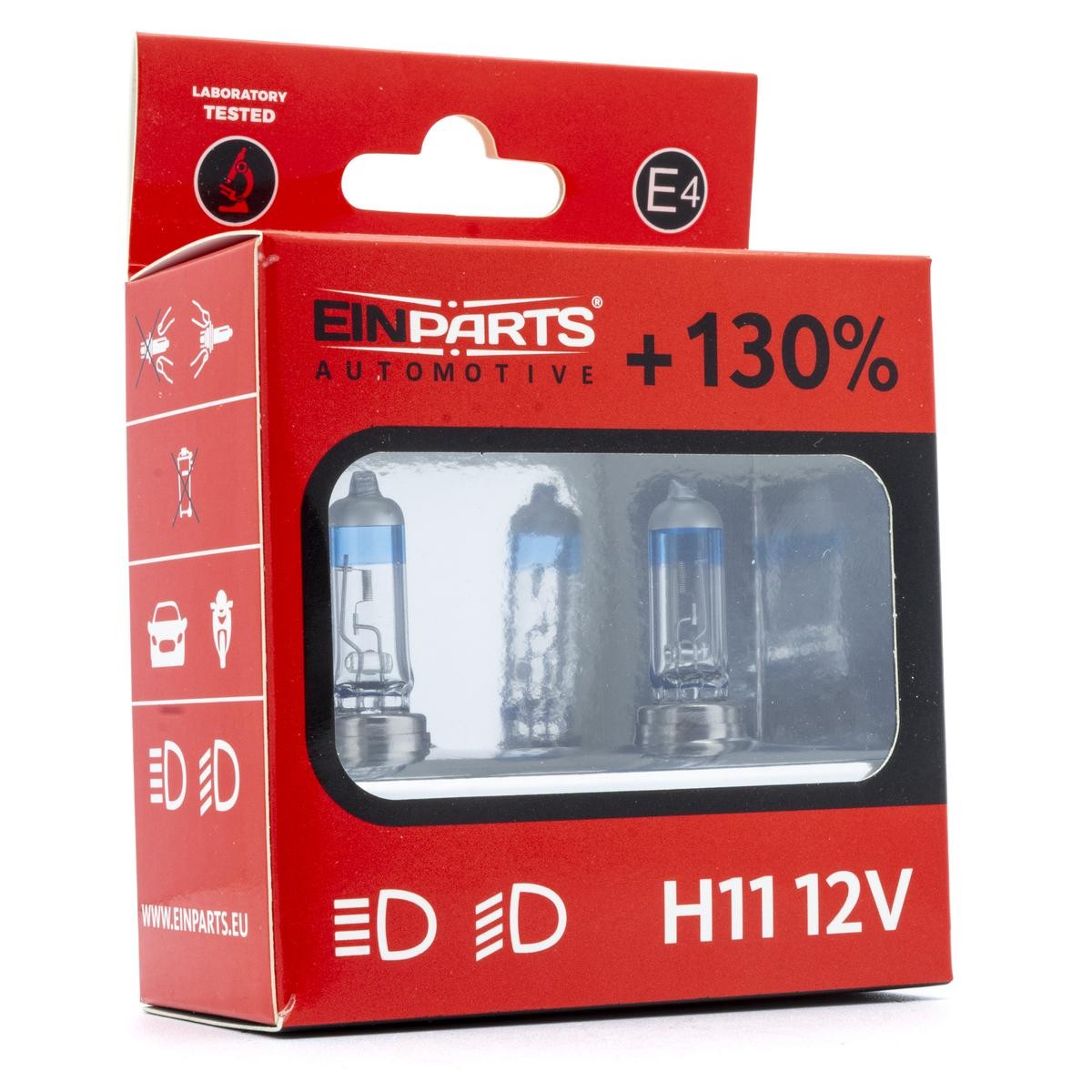 EINPARTS Lâmpada, farol de longo alcance EPB49K EINPARTS +130% EPB49K Lâmpadas HONDA CR-V 4 (RM_) 2025