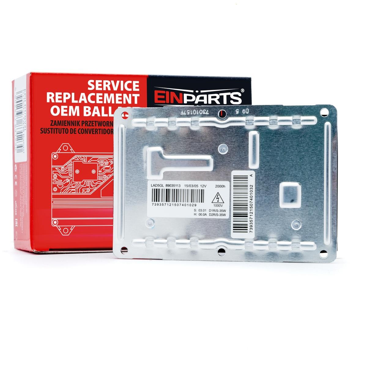 EINPARTS Palaišanas iekārta, Gāzizlādes spuldze EPH-D1/3(V2) EINPARTS EPH-D1/3(V2) Ksenona apgaismojums Renault Megane 1 par izdevīgu cenu