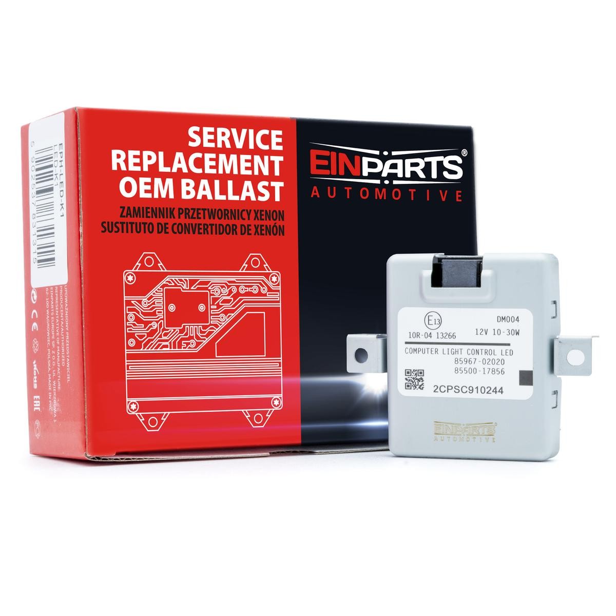EINPARTS Ontsteking, gasontladingslamp EPH-LED-K1 EINPARTS EPH-LED-K1 Xenonlicht Toyota Prius 2 goedkoop
