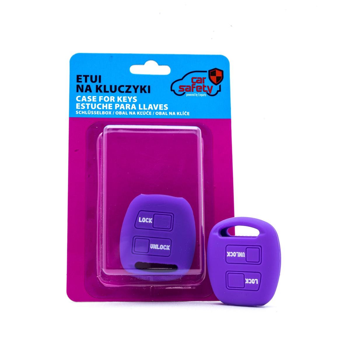 EINPARTS Etui na kluczyki samochodowe EPKC97 PURPLE EINPARTS Włącznik zapłonu EPKC97 PURPLE doświadczenie