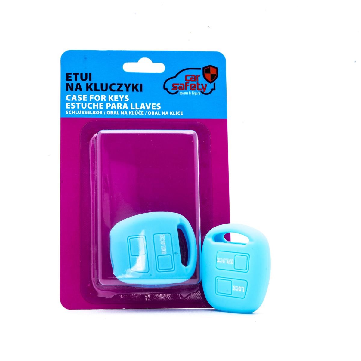 EINPARTS Etui na kluczyki samochodowe EPKC99 LIGHT BLUE EINPARTS Włącznik zapłonu EPKC99 LIGHT BLUE doświadczenie