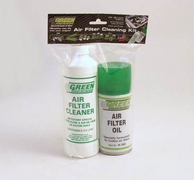 GREEN Produto de limpeza para filtro de ar NH01 Filtro de ar desportivo GREEN Opel VECTRA NH01