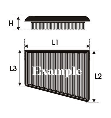GREEN Sports Air Filter P965021 P965021 GREEN sport air filter for CHEVROLET