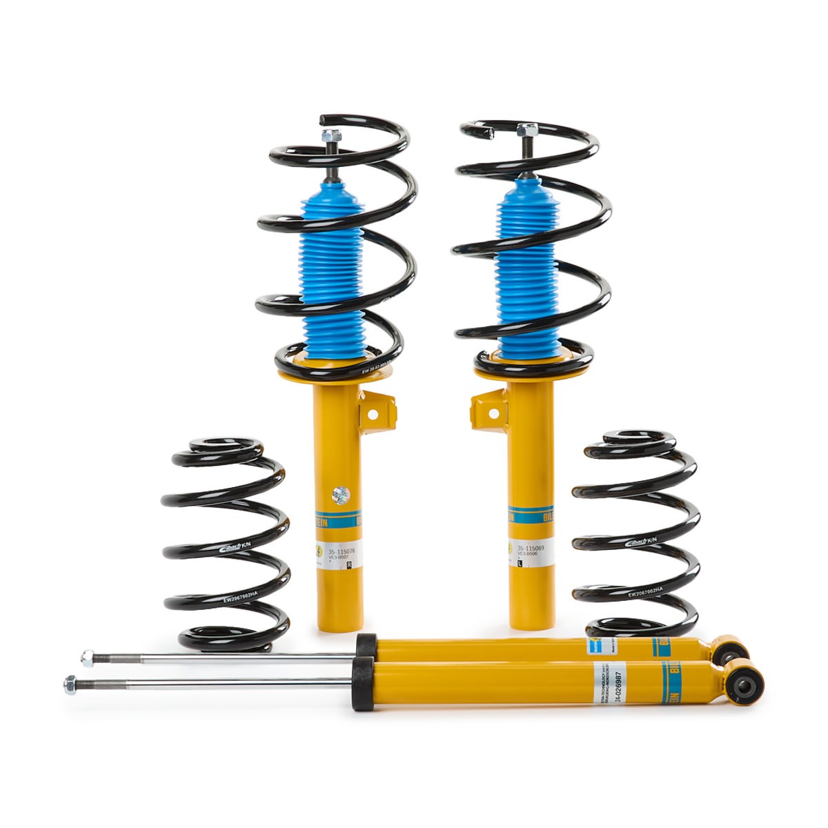 EIBACH Suspension kit, coil springs / shock absorbers E90-20-001-02-22 EIBACH E90-20-001-02-22 genuine Smart Roadster Convertible suspension kits price