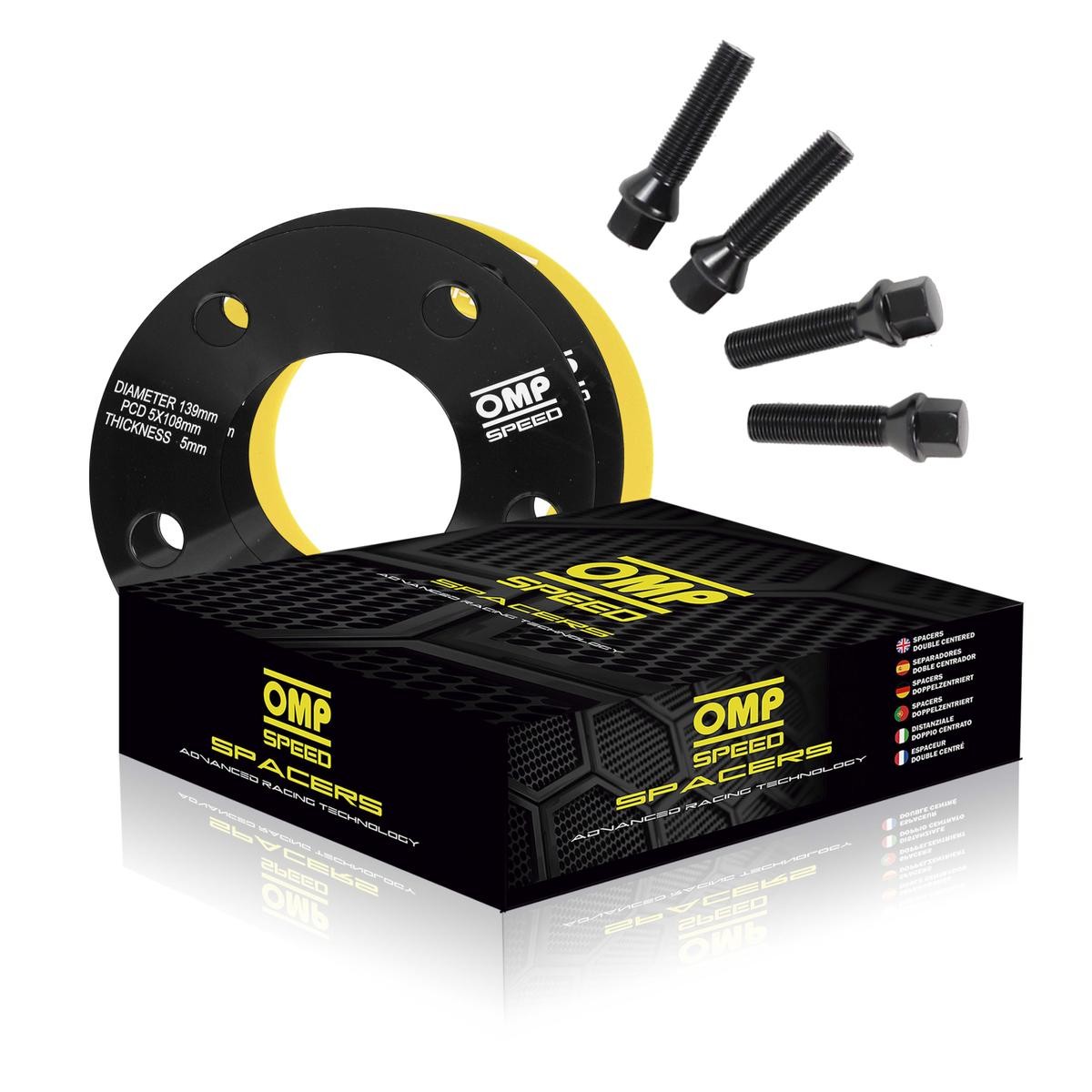 OMP Élargisseur de voie OMPS08441501 Elargisseur de voie Subaru SG OMPS08441501 OMP
