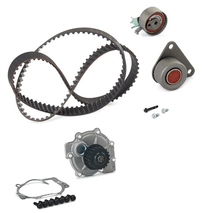 RIDEX PLUS Wasserpumpe + Zahnriemensatz 3096W0011P Zahnriemen Kit + Wasserpumpe RIDEX PLUS Mazda 2 3096W0011P