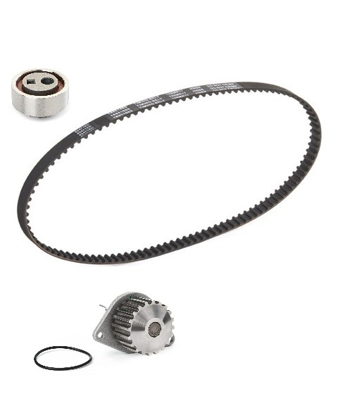 RIDEX PLUS Bomba de água + kit de correia dentada 3096W0019P RIDEX PLUS Bomba de água + jogo de correia de distribuição FORD 3096W0019P