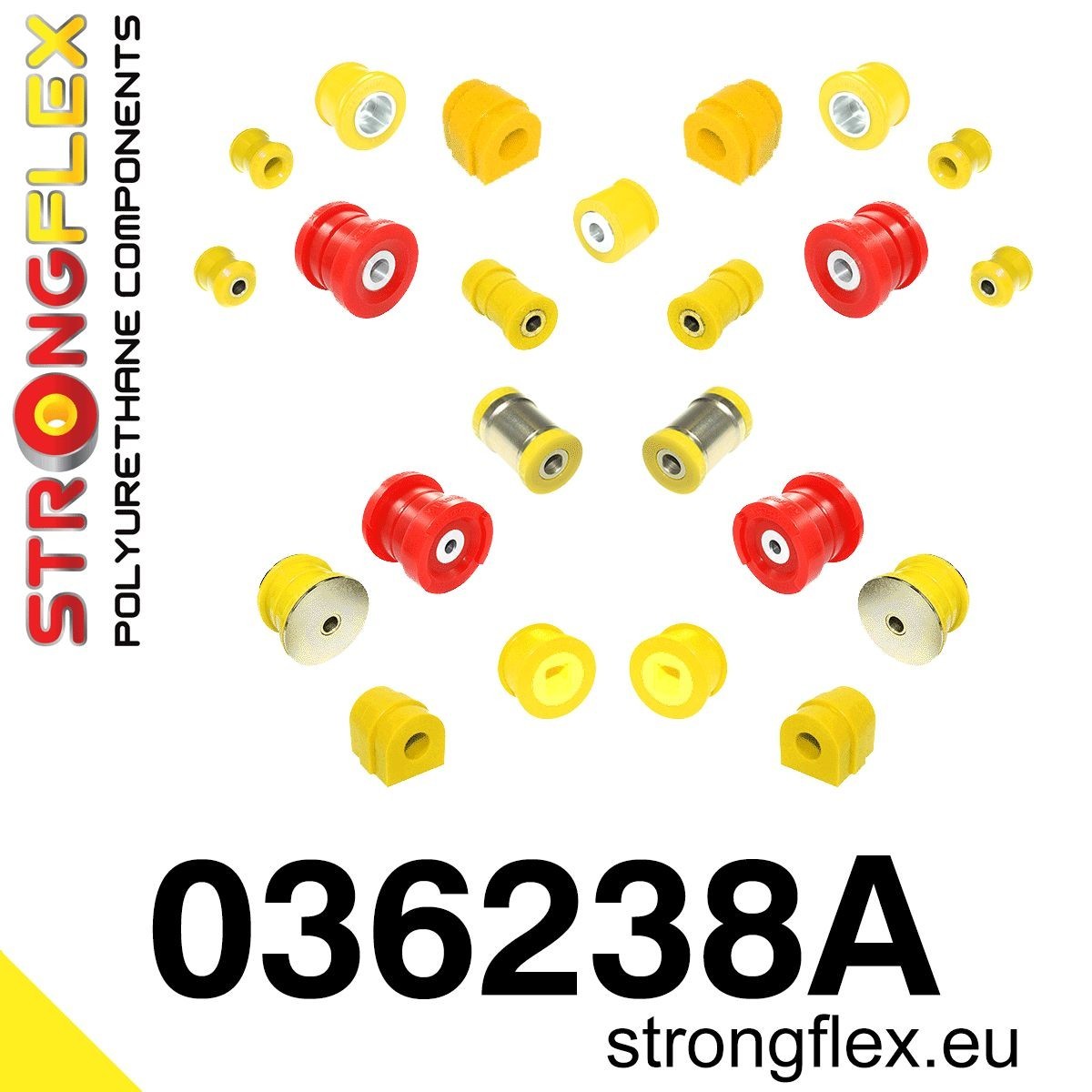 StrongFlex Supporto braccio oscillante 036238A Costo Silent block braccio oscillante StrongFlex MG 036238A