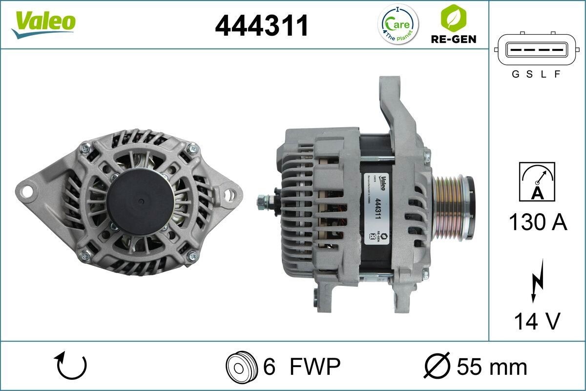 VALEO Alternateur 444311 Mitsubishi LANCER Alternateur VALEO 444311