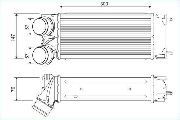VALEO Chladič plniaceho vzduchu 822925 VALEO 822925 Intercooler Peugeot RCZ Coupe za nízku cenu