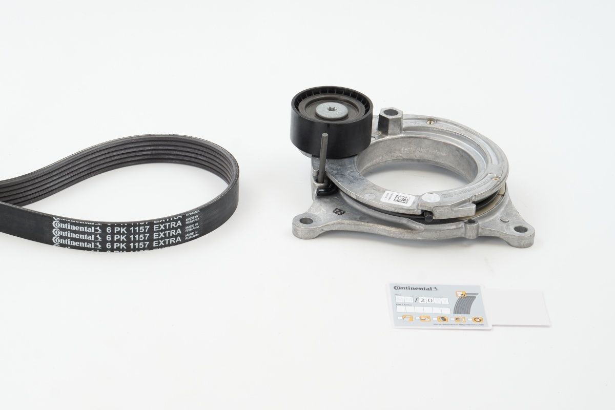 Jeu de courroies trapézoïdales à nervures CONTITECH 6PK1157 EXTRA K1 CONTITECH 6PK1157 EXTRA K1 Jeu de courroies trapézoïdales à nervures BMW Série 5 2024