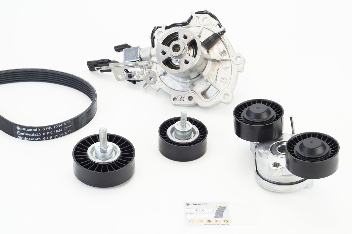 Waterpomp + Multi V-riemset CONTITECH 6PK1934WP1 CONTITECH 6PK1934WP1 Multi-V-riem LAND ROVER RANGE ROVER 2020