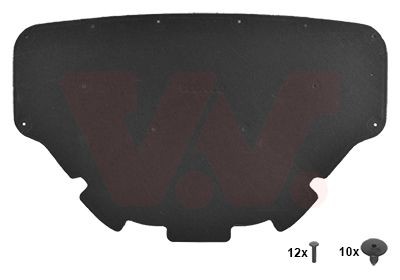 VAN WEZEL Motorrumsisolation 0593460 VAN WEZEL 0593460 Motorrumsisolation