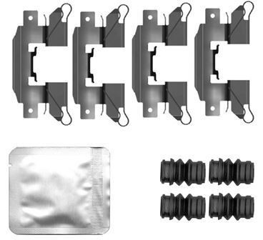 TEXTAR Kit d'accessoires, plaquette de frein à disque 82558900 Kit d'accessoires, plaquette de frein à disque TEXTAR GALLOPER 82558900 pas cher
