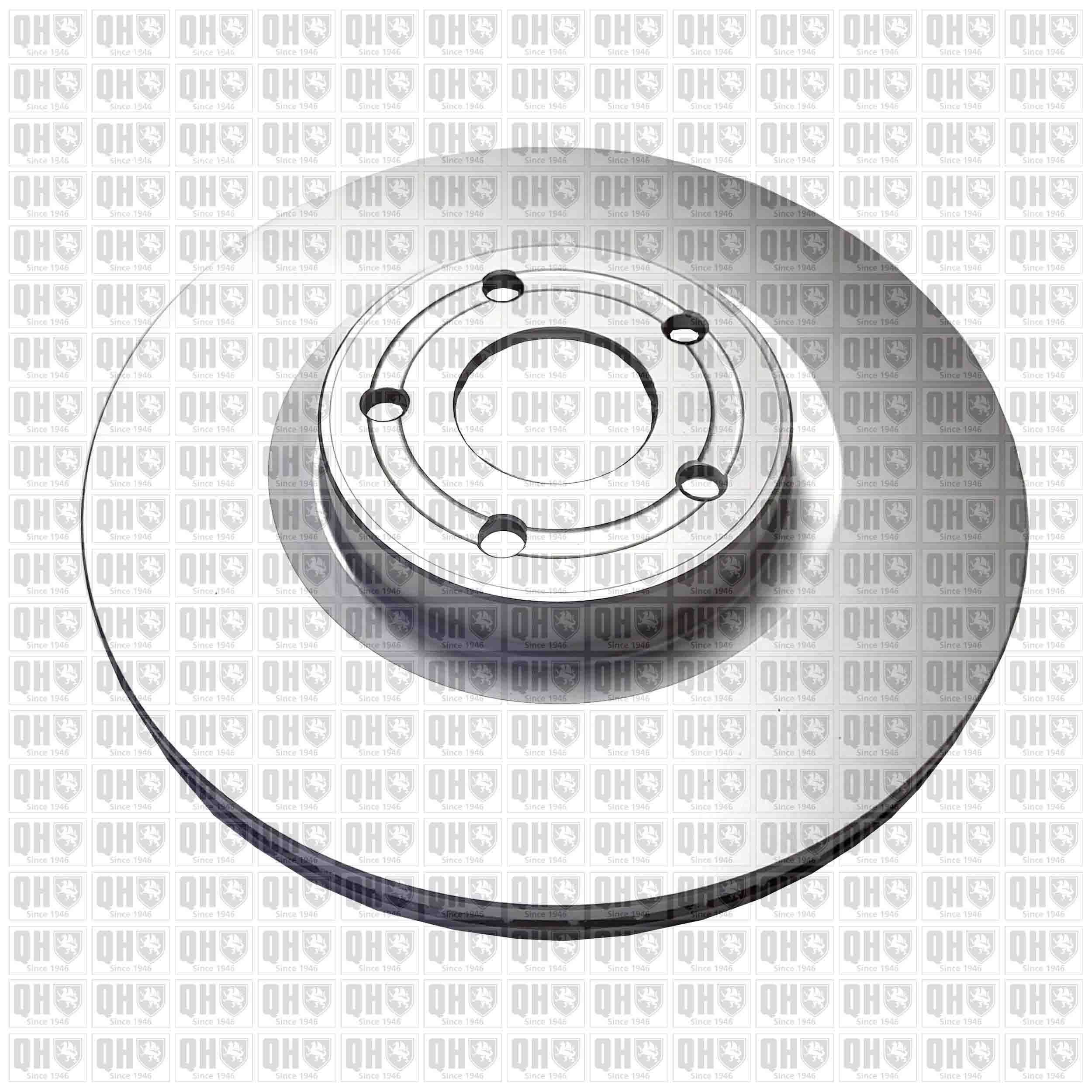 QUINTON HAZELL Disco de travão BDC6189 QUINTON HAZELL BDC6189 Disco de travão FORD Focus Mk4 Turnier (HP) 1.0 EcoBoost 85 cv 2022