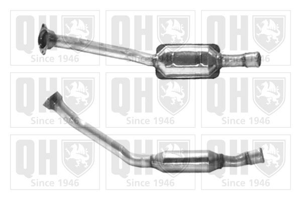 QUINTON HAZELL Catalytic converter QCAT80086H QCAT80086H QUINTON HAZELL manifold catalytic converter for VAUXHALL
