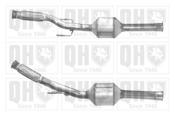 QUINTON HAZELL Katalysator QCAT80122H QUINTON HAZELL Katalysator MITSUBISHI QCAT80122H