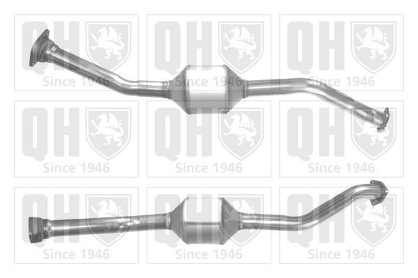 QUINTON HAZELL Catalytic converter QCAT80125H QUINTON HAZELL QCAT80125H Catalytic converter