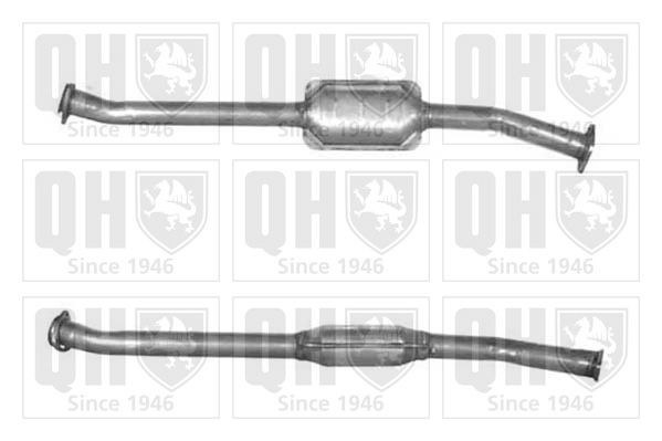 QUINTON HAZELL Katalysator QCAT80142H Katalysator Fiat 230 QCAT80142H QUINTON HAZELL