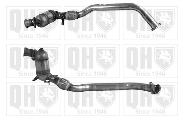 QUINTON HAZELL Katalysator QCAT80164H QUINTON HAZELL QCAT80164H Katalysator 3 Coupe (E46) original