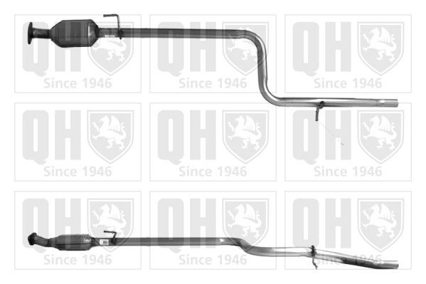 Katalysator QUINTON HAZELL QCAT80178H QUINTON HAZELL QCAT80178H: Katalysator Fiat DOBLO 2004