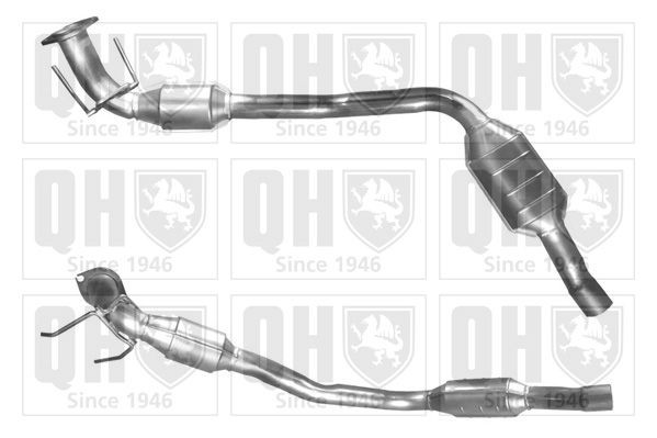 QUINTON HAZELL Katalysator QCAT80196H QUINTON HAZELL QCAT80196H Mercedes Vito W638 Katalysator til en rimelig pris