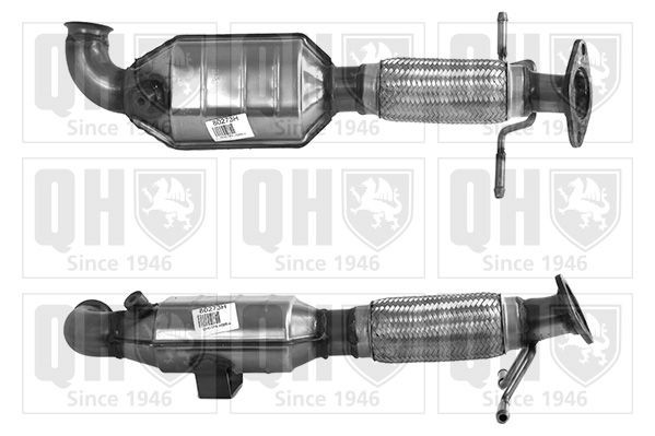 QUINTON HAZELL Katalysator QCAT80273H QUINTON HAZELL QCAT80273H Katalysator Ford Focus mk2 Sedan original