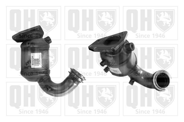 QUINTON HAZELL Katalysaattori QCAT80322H Saab 9-5 YS3G katalysaattori QUINTON HAZELL QCAT80322H