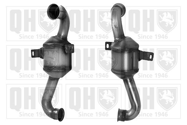 QUINTON HAZELL Katalizators QCAT80339H QCAT80339H Katalizators QUINTON HAZELL CITROЁN C4