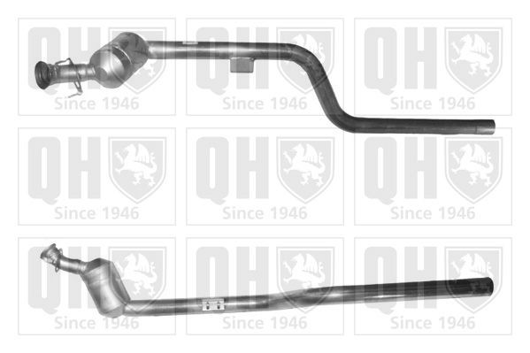 QUINTON HAZELL Katalysator QCAT80350H QUINTON HAZELL QCAT80350H Udstødning katalysator Toyota C-HR originale