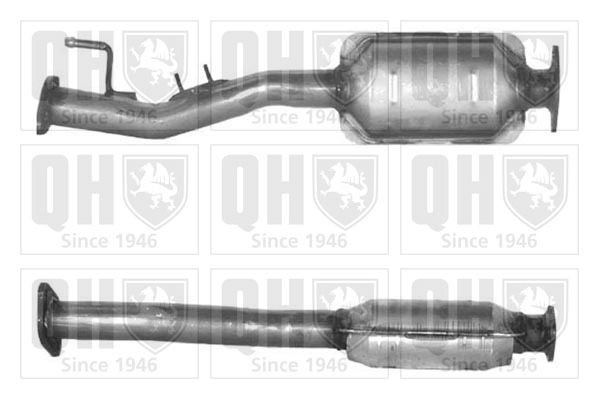 QUINTON HAZELL Katalysator QCAT90355H QUINTON HAZELL QCAT90355H Katalysator Corolla XI Sedan (E160) pris