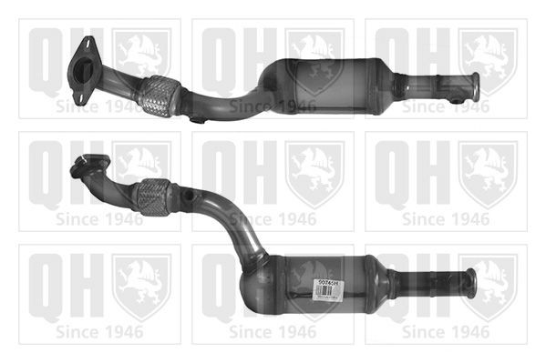 QUINTON HAZELL Catalytic converter QCAT90745H QCAT90745H QUINTON HAZELL LEXUS cat converter