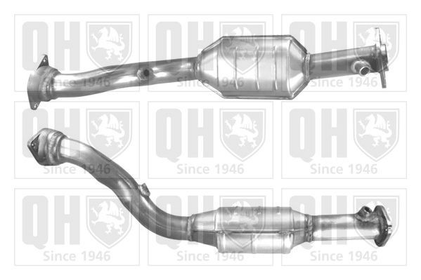 QUINTON HAZELL Katalysator QCAT90942H RENAULT katalytisk omvandlare QUINTON HAZELL QCAT90942H